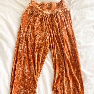 Urban Outfitters velvet Joggers